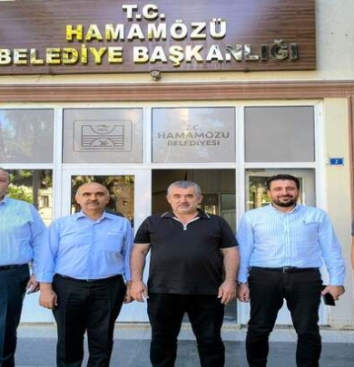 Belediye Başkanımız Cihan DEMİR, Amasya İl Sağlık Müdürü Dr. Dursun KOÇ’un başkanlığındaki heyeti makamında ağırladı.
