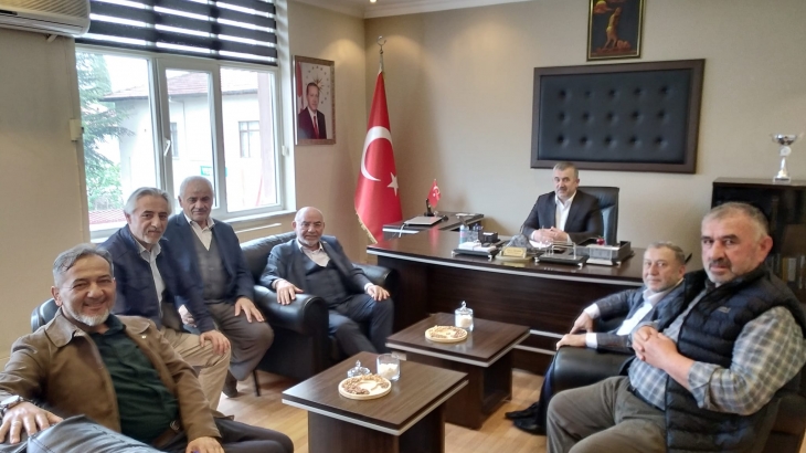 27.Dönem AK Parti Amasya Milletvekili Mustafa Levent KARAHOCAGİL 'den Ziyaret.