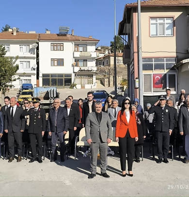 29 Ekim Cumhuriyet Bayramı'nın 101. Yılı İlçemizde Coşkuyla Kutlandı.