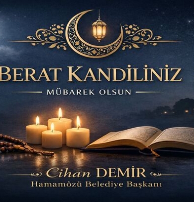 Berat Gecemiz Mübarek Olsun.