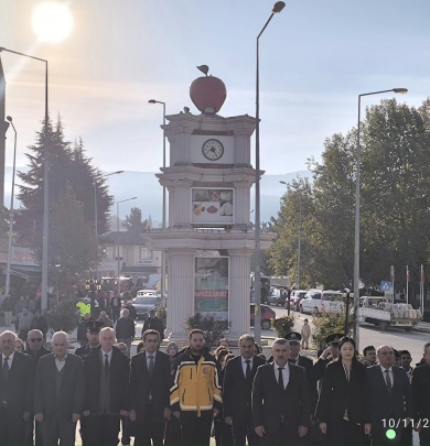 İlçemizde 10 Kasım Atatürk’ ü Anma Günü Kutlandı.