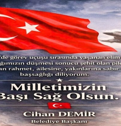 Milletimizin başı sağ olsun.