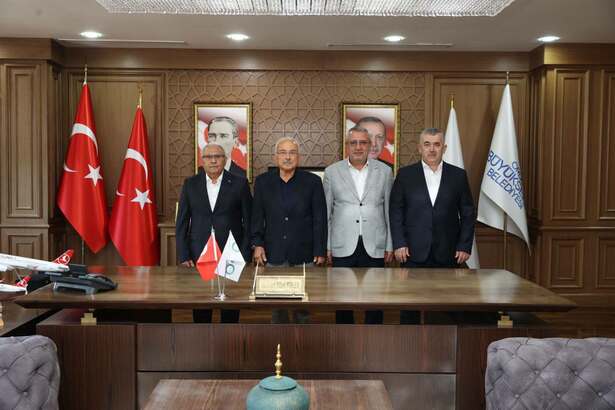 Belediye Başkanımız Cihan DEMİR, Ordu Büyükşehir Belediye Başkanı Dr. Mehmet Hilmi GÜLER'i Ziyaret etti.
