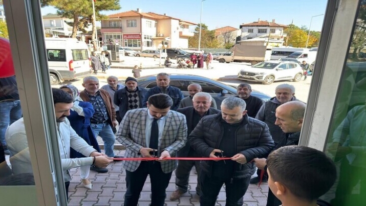 Başkan DEMİR, İlçemizde yeni hizmete sunulan işletmenin açılışını gerçekleştirdi.