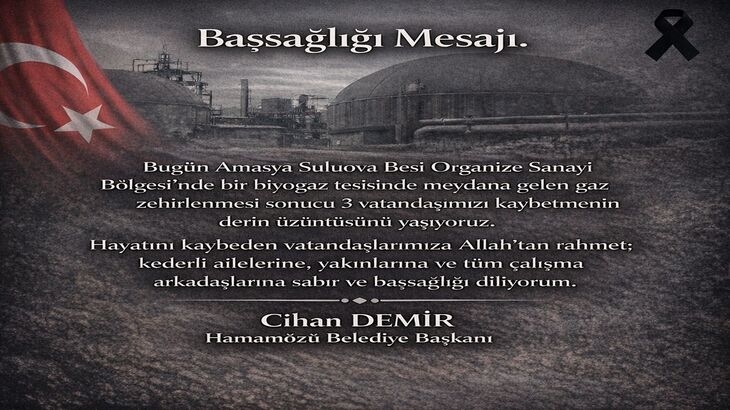 Başsağlığı Mesajı.