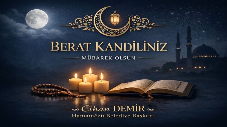 Berat Gecemiz Mübarek Olsun.