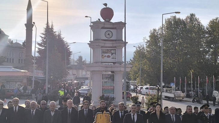 İlçemizde 10 Kasım Atatürk’ ü Anma Günü Kutlandı.