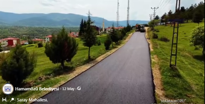 Saray Mahallemiz Fevzi Çakmak Caddesi’nde Asfalt Çalışmalarımız Tamamlandı.